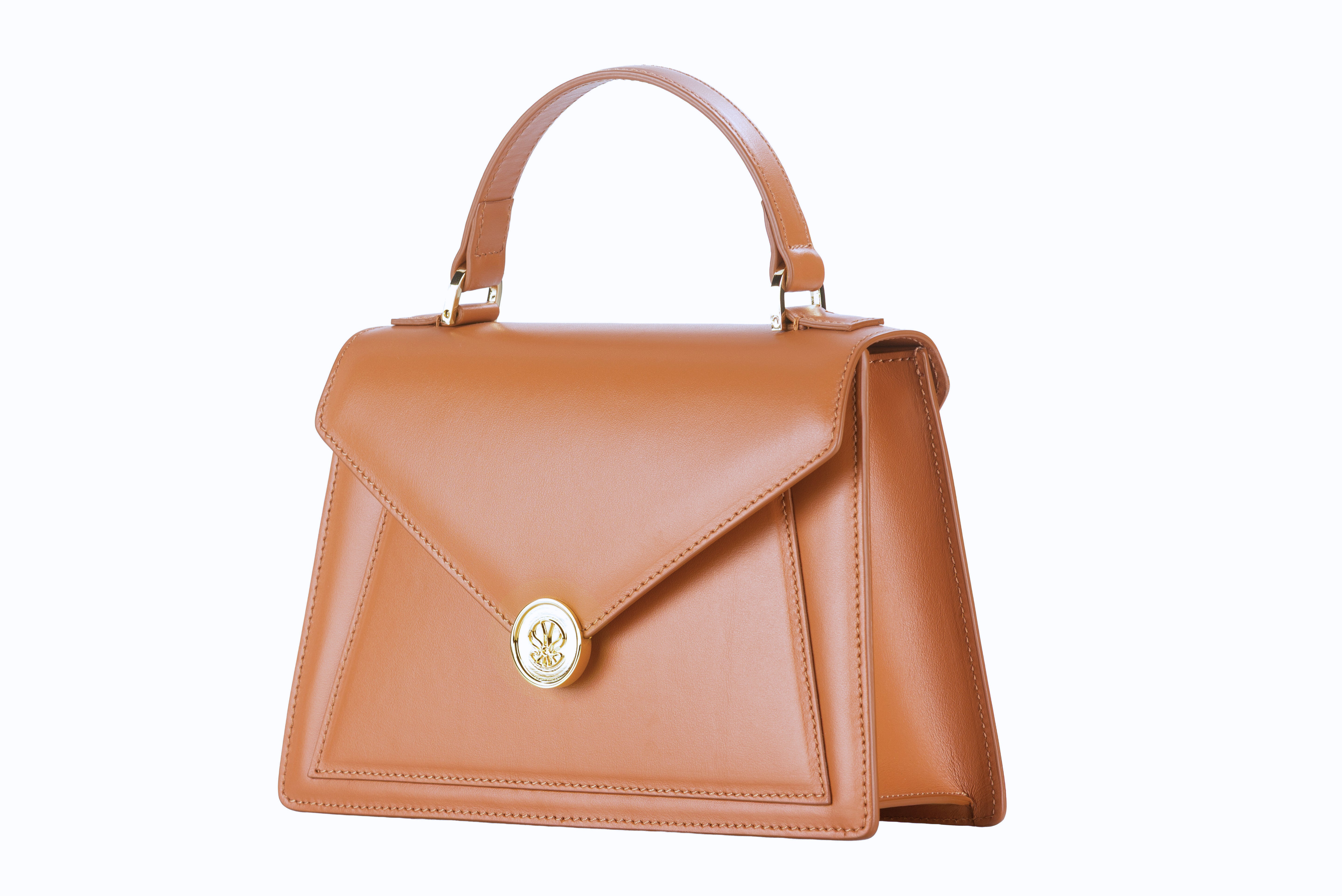 Borsa marrone in pelle Made in Italy